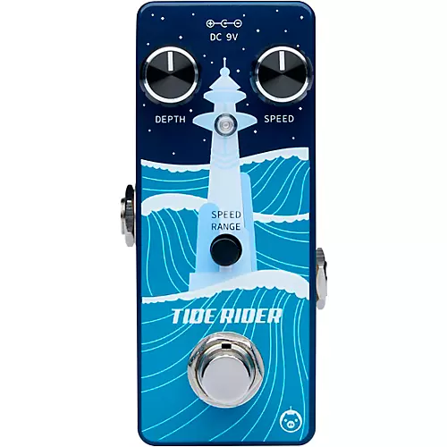 Pigtronix Tide Rider Modulation Effects Pedal Blue