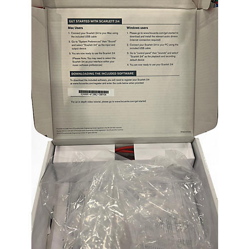 Used Focusrite Scarlett 2i4 Gen 2 Audio Interface