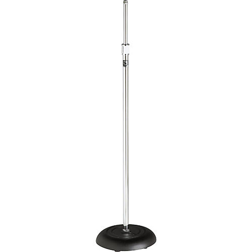 Atlas Sound MS-10C Round Base All-Purpose Mic Stand Chrome