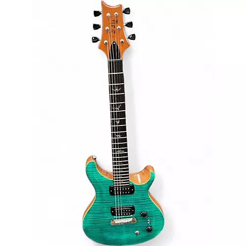 Used PRS SE PAULS GUITAR GREEN Solid Body Electric Guitar GREEN