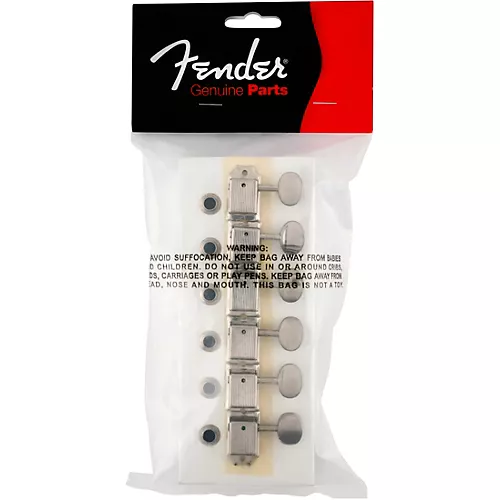 Fender Road Worn Guitar Machine Heads Nickel