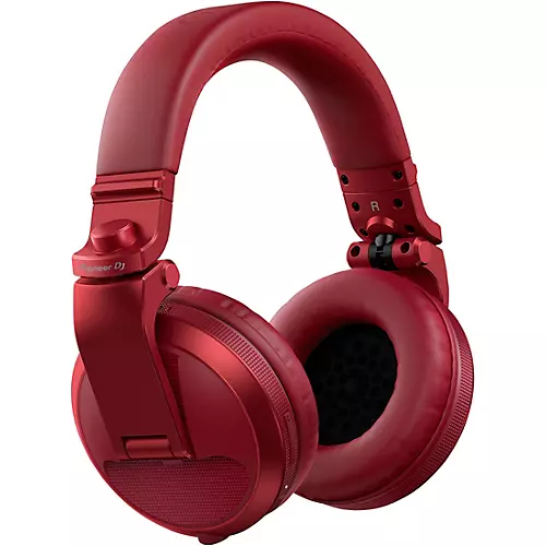 Pioneer DJ HDJ-X5BT Over-Ear DJ Headphones With Bluetooth Red