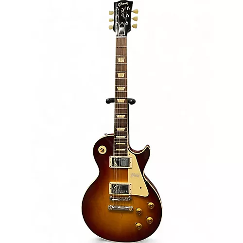 Used Gibson Custom '58 LP Standard Sunburst Solid Body Electric Guitar Sunburst