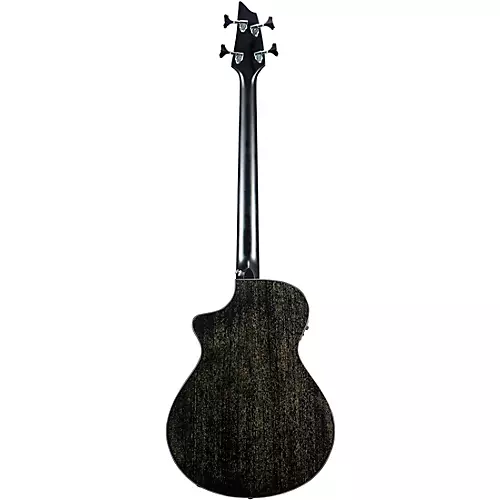 Breedlove Rainforest S Concert Acoustic-Electric Bass Guitar Black Gold