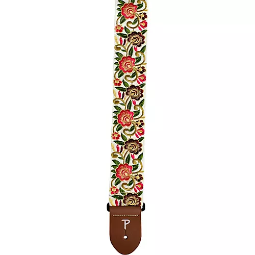 Perri's Jacquard Guitar Strap Vintage Floral 2 in.