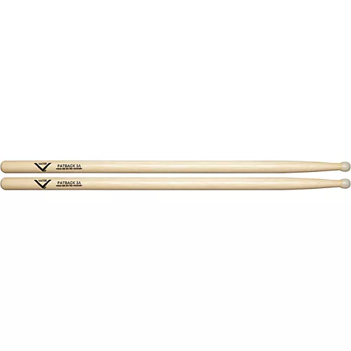 Vater American Hickory Fatback 3A Drum Sticks Nylon
