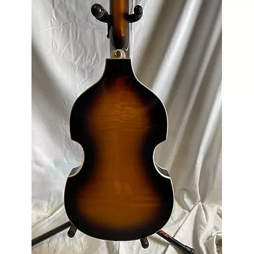 Used Hohner B Bass VI Natural Electric Bass Guitar Natural