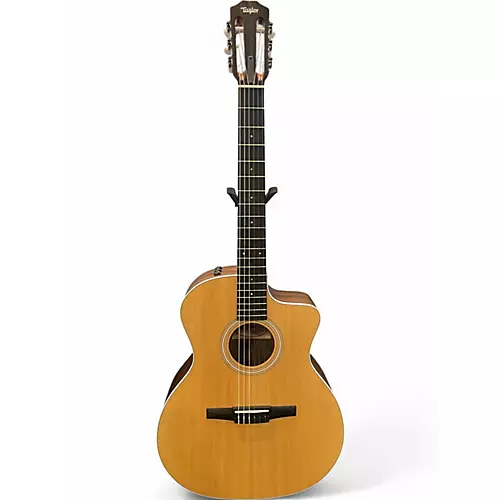 Used Taylor 214CEN Natural Classical Acoustic Electric Guitar Natural