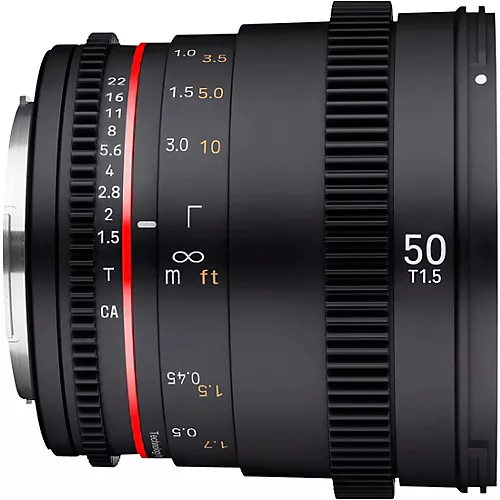 ROKINON Cine DSX 50mm T1.5 Cine Lens for Sony E-Mount