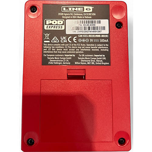 Used Line 6 POD Express Effect Processor