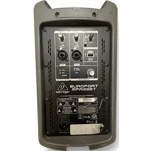 Used Behringer EUROPORT MPA100BT Powered Monitor