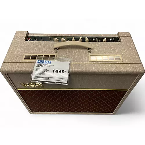 Used VOX AC15HW1X 15W 1x12 Hand Wired Tube Guitar Combo Amp
