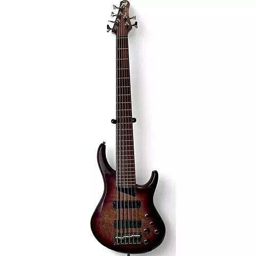 Used MTD Kingston Andrew Gouche Maple Burl Electric Bass Guitar Maple Burl