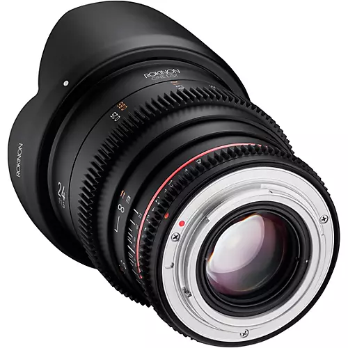 ROKINON Cine DSX 24mm T1.5 Wide Angle Cine Lens for Canon EF