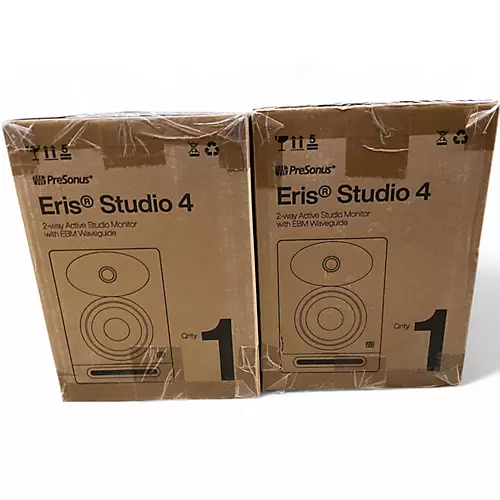 Used PreSonus Eris Studio 4 Pair Powered Monitor