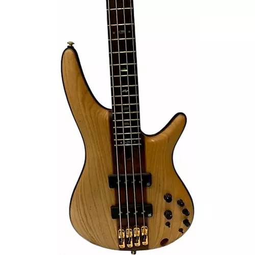 Used Ibanez SR1300 Natural Flat Electric Bass Guitar Natural Flat