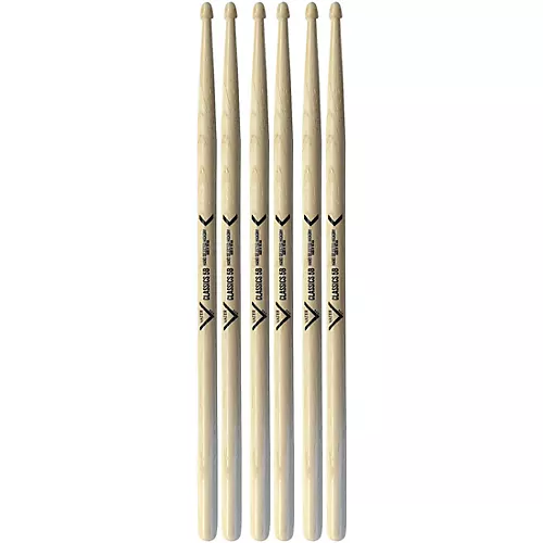 Vater Classics Series Drum Sticks - Buy 2, Get 1 Free 5B Wood