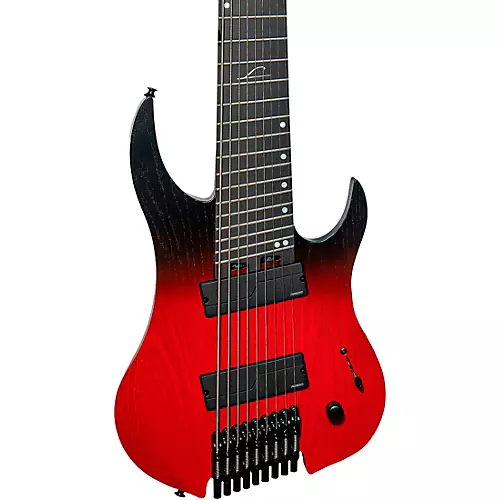 Legator Ghost 9-String Multi-Scale Electric Guitar Crimson