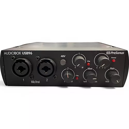 Used PreSonus Audiobox USB96 Audio Interface