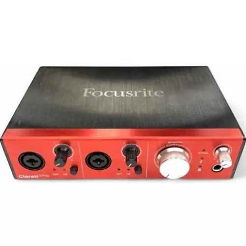 Used Focusrite Clarett 2Pre Audio Interface