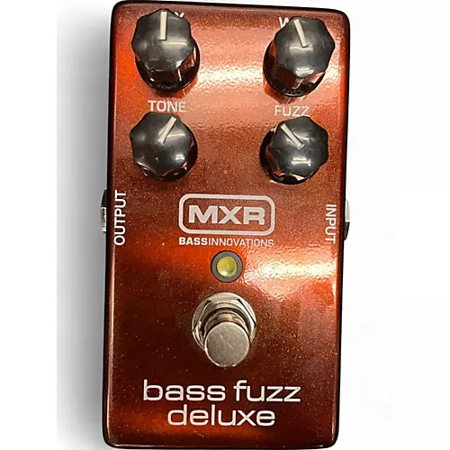 Used MXR M84 Deluxe Bass Fuzz Effect Pedal