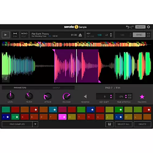 SERATO Sample VST Software Sampler Plug-in
