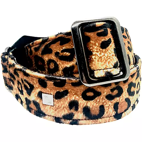 Get'm Get'm Dark Leopard Signature Guitar Strap 2 in.