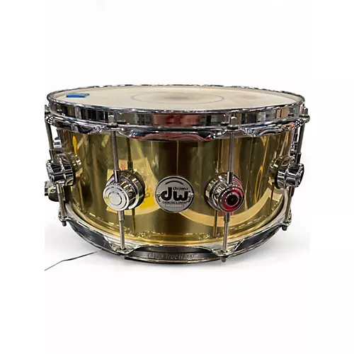 Used 2020s DW 14X6.5 Collector's Series Snare Gold Drum Gold 213