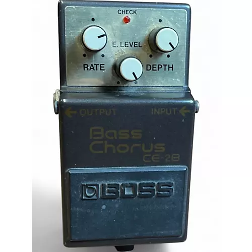 Used BOSS CE2B Bass Chorus Bass Effect Pedal