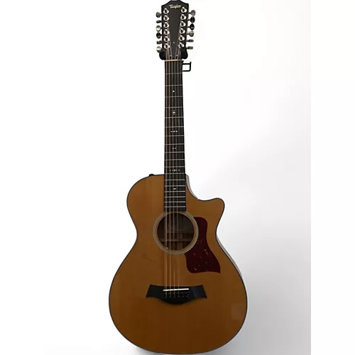 Used Taylor 552CE 12 Fret Natural 12 String Acoustic Electric Guitar Natural