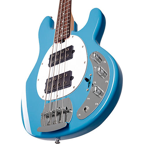 Sterling by Music Man StingRay Ray4HH Electric Bass Chopper Blue