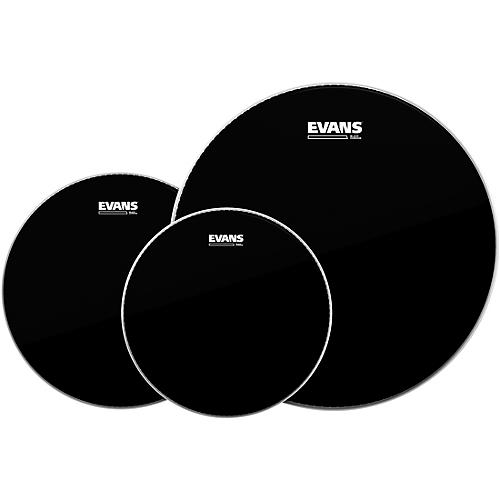 Evans Black Chrome Tom Pack Standard - 12/13/16 in.