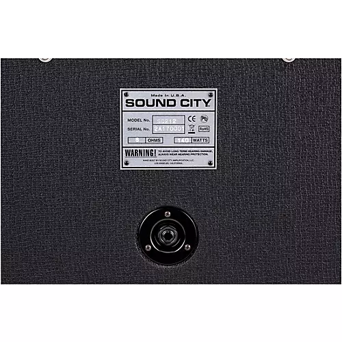 Sound City SC212 140W 2x12 Guitar Speaker Cabinet