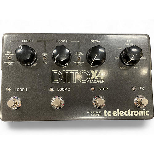 Used TC Electronic Ditto X4 Looper Pedal