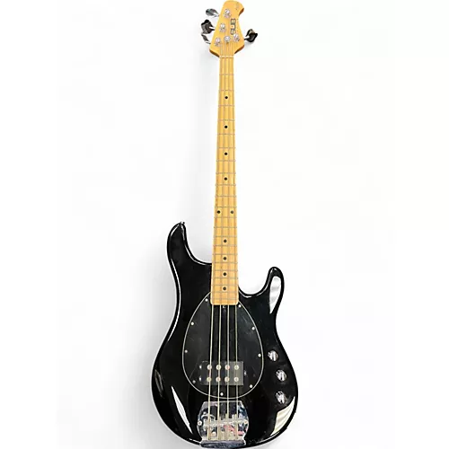 Used Sterling by Music Man Sub 4 Black Electric Bass Guitar Black