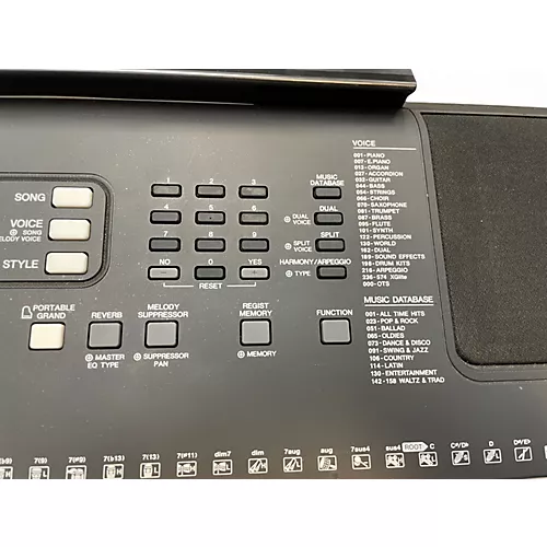 Used Yamaha PSRE363 61 Key Portable Keyboard