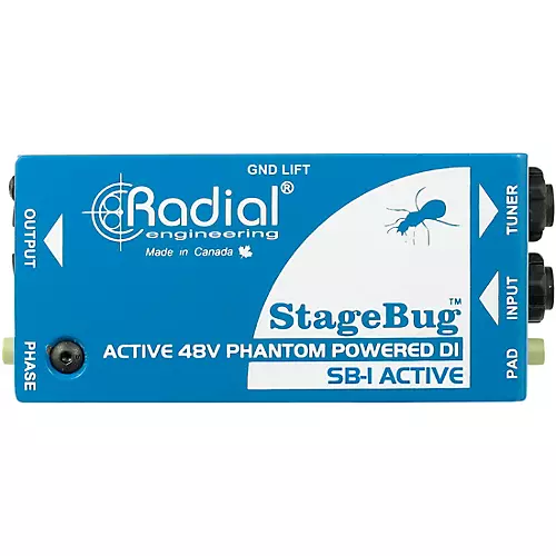 Radial Engineering StageBug SB-1 Compact Active Direct Box