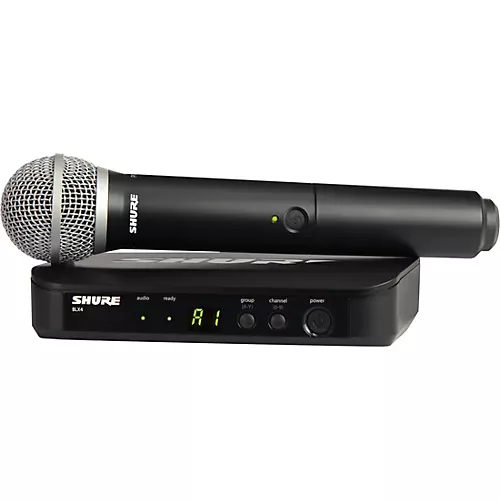 Shure BLX24 Handheld Wireless System With PG58 Capsule Band J11