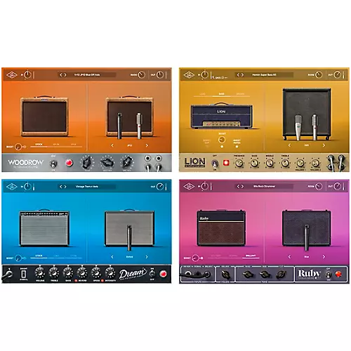 Universal Audio UAD Guitar Amp Bundle V2