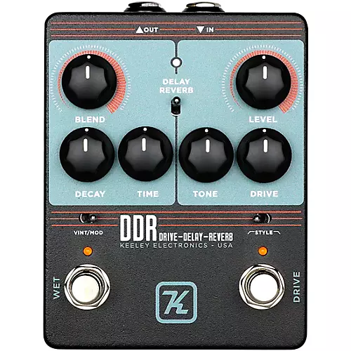 Keeley DDR Drive-Delay-Reverb Effects Pedal