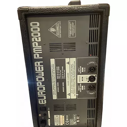 Used Behringer EUROPOWER PMP2000 Power Amp