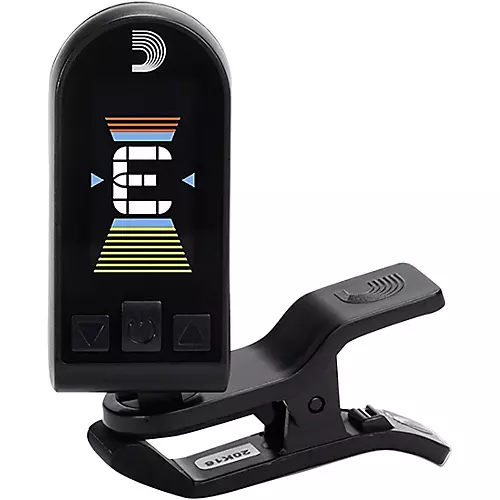 D'Addario Equinox USB Rechargeable Headstock Tuner Black