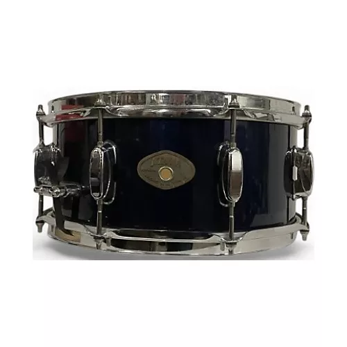 Used TAMA 5X13 Rockstar Series Snare Drum Black Black 7