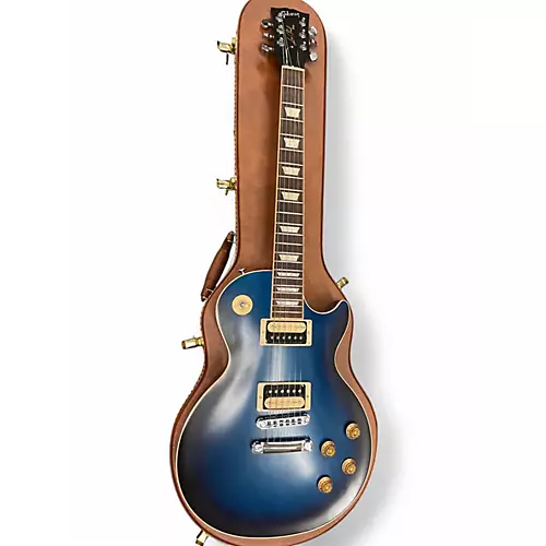 Used Gibson Les Paul Classic SATIN BLUE Solid Body Electric Guitar SATIN BLUE