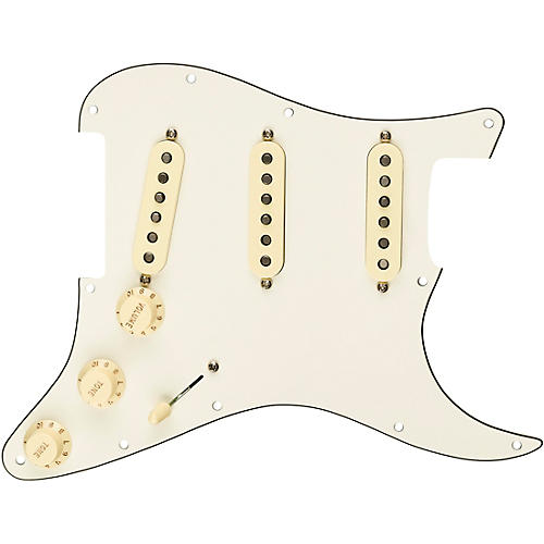 Fender Stratocaster SSS 57/62 Prewired Pickguard White/Back/White