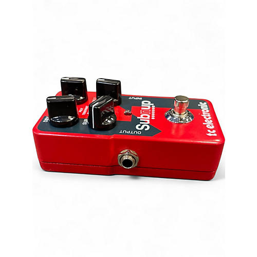 Used TC Electronic Sub N Up Octaver Effect Pedal