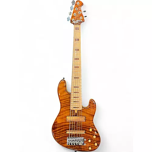 Used Low End LEJ 6-24 NAMM 2019 OCEAN REDWOOD Electric Bass Guitar OCEAN REDWOOD