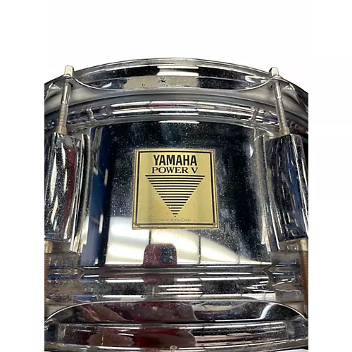 Used Yamaha 14in POWER V STEEL CHROME Drum CHROME 33