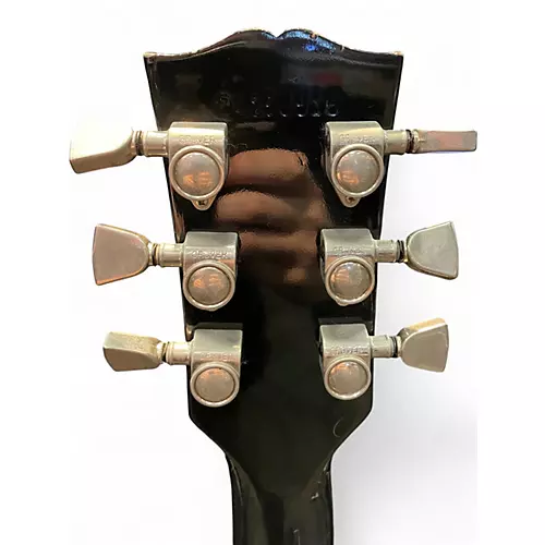 Vintage 1989 Gibson Les Paul Standard Black Electric Guitar Black