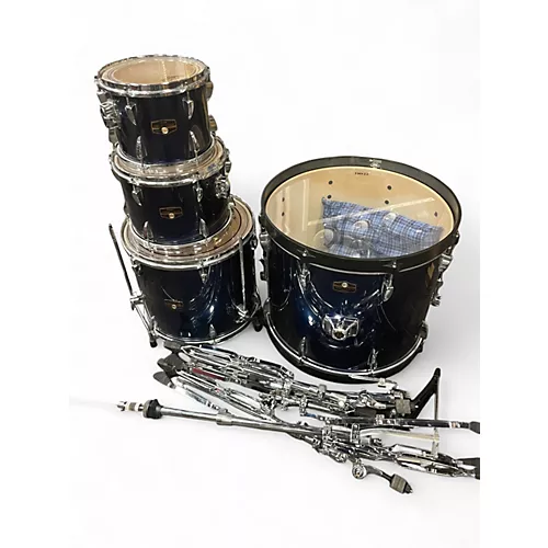 Used TAMA 5 Piece Imperialstar DARK BLUE Drum Kit DARK BLUE